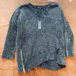 Romeo and Juliet Couture Side Zip Sweater